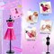 800+Pcs Fashion Designer Kit for Girls, Sewing Kit with 4 Mannequins, DIY Arts and Crafts Kit for Kids, Doll Clothes Making Kit, Girl Toys for Age 6 7 8 9 10 11 12 Year Old Gifts